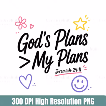 Jeremiah 29:11 PNG | Retro Christian Shirt Design (Digital Download)