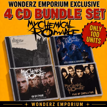 My Chemical Romance 4 CD Bundle Vol. 5 | Paper Kingdom, Still Chemical Dependency, The Hit Parade, and Fans of Compilations