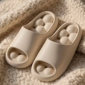 Massage House Slippers Cloud Cushion Foot Reflexology Slides Comfortable Home Sandals