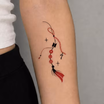Arirang BTS Temporary Tattoo