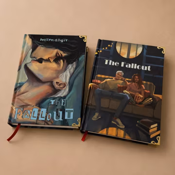The Fallout Hardcover Book Set | Dark Romance Fantasy Novel Collector Edition | Special Hardcover Gift for Book Lovers & Fanfiction Readers