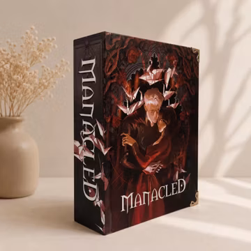 Manacled Hardcover Book Set by SenLinYu | Deluxe Collector Edition | Dark Fantasy Romance Book | Premium Gift for Book Lovers