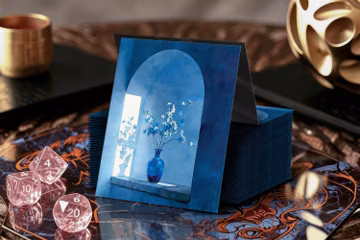 Blue Window Decorations Card Sleeves,TCG Card Sleeves,Gifts for Gamers,Matte/Mirror Card leeves