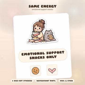 Emotional Support Snacks Only