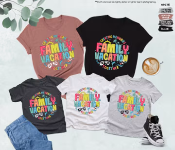 Family Vacation Shirt, Matching Family Trip Shirt, Family Beach Trip, Family Vacation 2026, Summer Holiday Outfit, Personalized Family Gift