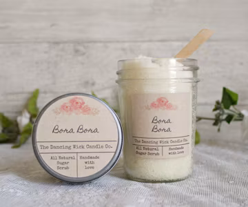 Sugar Scrub / 4 oz & 8 oz Natural Sugar Scrub / Exfoliating Scrub / Body Scrub / Sugar Body Scrub / Handmade Sugar Scrub / Multiple Scents