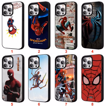 Spiderman iPhone Case for iPhone 11 12 13 14 15 16 17 Pro Max Plus Air | Personalized Case Custom Phone Cover #B