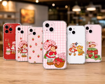 Strawberry Shortcake Phone Case β’ Berrycore Pink Fruit Cover