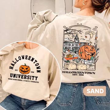 Retro Halloweentown Est 1998 Sweatshirt, Halloweentown University, Retro Halloweentown Sweatshirt, Fall Sweatshirt, Halloween Sweatshirt