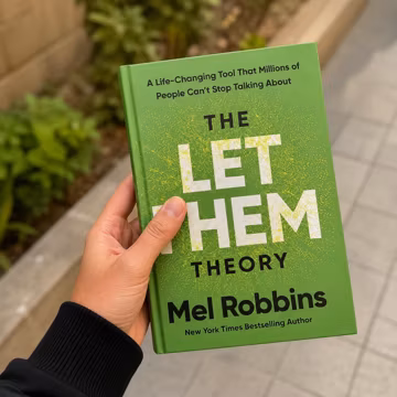 The Let Them Theory by Mel Robbins | Self-Help Paperback Book