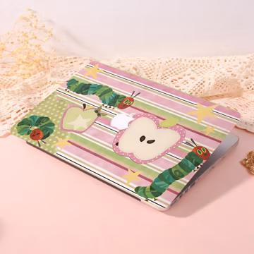 Hungry Caterpillar Custom Hard Matte Lptop Case,2026 Macbook Air 13/15,Neo A18,Macbook Pro 13/14/15/16,Ret 13/15,Macbook M4 M5,Gift For Her