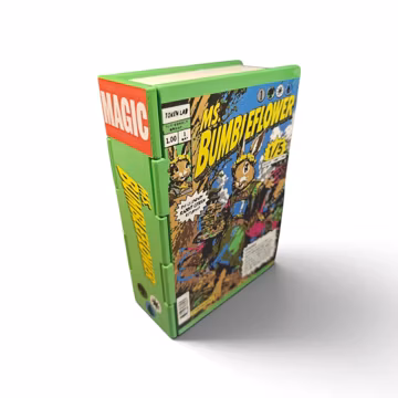 Ms. Bumbleflower MTG Commander Deck Box | Bloomburrow EDH Card Storage | Holds 100+ Double-Sleeved Cards