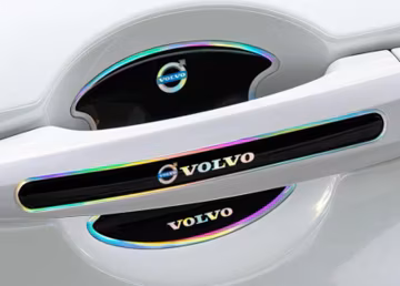 Volvo car colorful epoxy door cup anti-scratch and anti-collision strip