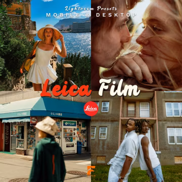 Leica Inspired Film Lightroom Presets | 55+ Premium Film Colors | Rich Contrast, Timeless Aesthetic, Retro, Warm | Mobile & Desktop