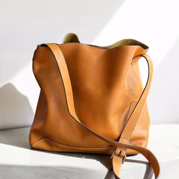 Leather Tote Bag Women, Top Layer Tanned Cowhide Tote, Large Capacity Shoulder Bag, Luxury Crossbody Purse, Womens Stylish Shopping Handbag