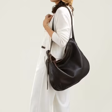 Soft Large Leather Tote Bag for Women, Slouchy Leather Bag, Hobo Bag, Leather Work Bag,Leather Shoulder Bag,Leather Purse Women Gift for Her