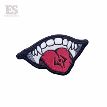 Anime Manga Smile Embroidered Patch