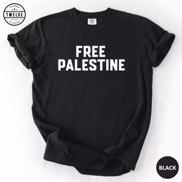 Free Palestine Shirt, Human Rights Gift For Her, Social Justice Graphic Tee, Ceasefire Now Activist Top, Gaza Solidarity Gift For Women