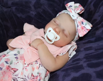Lifelike Reborn Baby Doll: Weighted Newborn Girl/Boy, 20 Inch