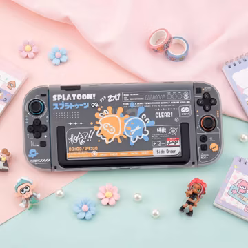 Splatoon Nintendo Switch 2 Case, Dockable Squid Hard Shell Cover, Gaming Protective Case, JoyCon Switch 2 Accessories, Gamer Gift