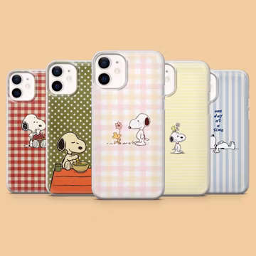 Snoopy Woodstock Phone Case Cartoon Dog Peanuts Cover for iPhone 17 16 15 14 13 Samsung S25Ultra S24 S23FE A54 A34 A15 A14 Pixel 9Pro 8A 7A