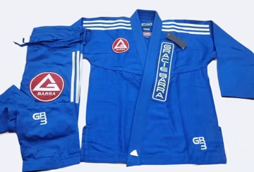 Gracie Barra GB3 BJJ Gi: IBJJF Approved, Lightweight Brazilian Jiu-jitsu Kimono Training Gear