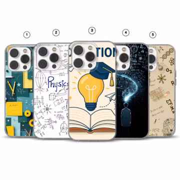 Education Phone Case Knowledge school Cover for iPhone 17Pro, 16, 15, 14, 13, 12, Samsung S26, S25, S24, S23, A17, A57, A37, Pixel 10, 9