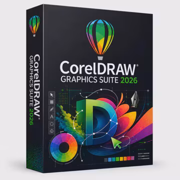 CorelDRAW Graphics Suite 2026 | Logiciel de Design Vectoriel Photo et Impression | Acces a Vie