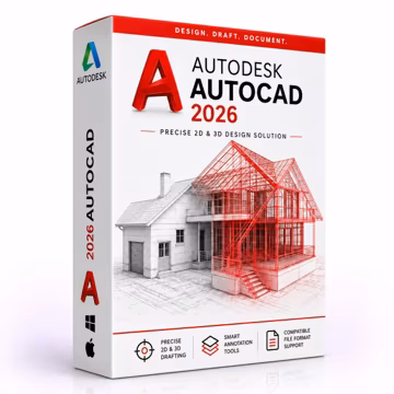 AutoCAD 2026 | Logiciel CAO 2D Dessin Technique et Modelisation 3D | Acces a Vie