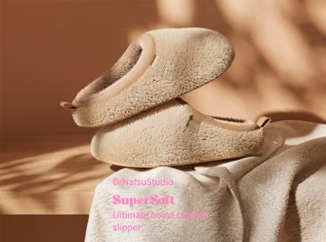 Fuzzy Slippers, Cozy Women's House Shoes, Plush Slip On Mules, Super Soft Indoor Shoes, Minimalist Bedroom Slippers, Winter Casual Footwear