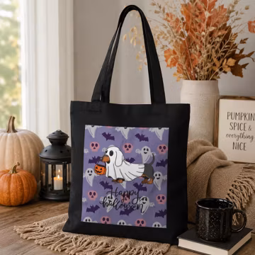 Cotton Canvas Tote Bag