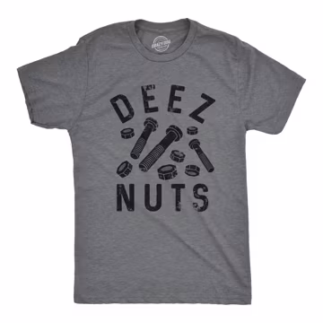 Deez Nuts and Bolts T-Shirt, Funny Dad Gift