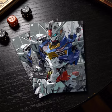 Gundam MTG Card Sleeves, Matte Card Sleeves, Gamer Gift, Standard Size Deck Protector