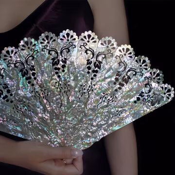 Versailles Vineyard-Mother of Pearl Folding Fan, Purple Crystal Grapevine Hand Fan, Versailles Inspired Wedding Accessory, Luxury Shell Gift