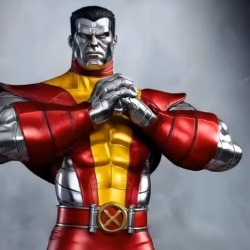 Colossus Iron Titan STL File – Comics Collectible Statue – Instant Download