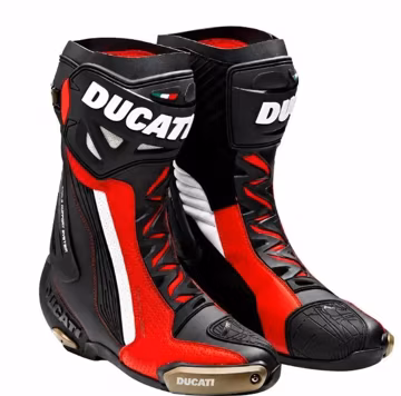 Ducati Corse V5 Air Motorcycle Boots Racing Riding Footwear