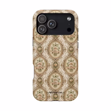 Floral Vintage Medallion Phone Case — Extreme Impact MagSafe Phone Case