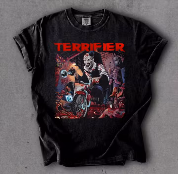 Art The Clown Terrifier Comfort Colors T-shirt,, Scary Horror Clown Shirt, Spooky Slasher Fan Gift Unisex, Halloween Horror Movie