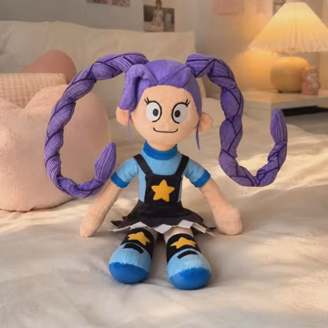 Lily LoveBraid Plush Toy 30cm, Soft Horror-Inspired Plushie, Kawaii Stuffed Doll, Room Decor Gift