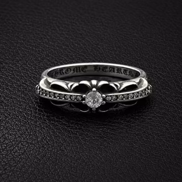 925 Silver Cross Ring, Gothic CZ Ring, Vintage Statement Ring, Unisex Punk Jewelry, Minimalist Band Gift for Men Women