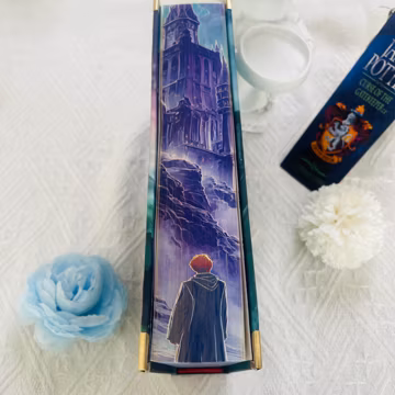 The Disappearance of Draco Malfoy Hardcover Custom Fanbinding Printed Edges | Dramione Fanfic Gift