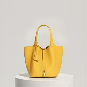 Genuine Leather Tote Bag for Women, Minimalist Slouchy shoulder Bag, Unique Birthday Gift for Her