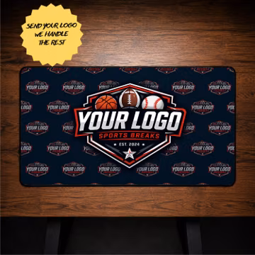 Custom Break Mat, Personalized Sports Card Break Mat, Custom TCG Playmat, Custom Desk Mat, Trading Card Game Mat