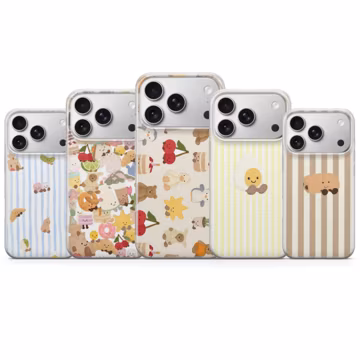 Jellycat Style Phone Case Plush Animals Cover for iPhone 17 Pro Max, 16e, 15, 14, 13 & Samsung S26 Ultra, S25 FE, A57, A56, Pixel 10, 9A