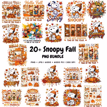 20+ Snoopy PNG Preppy Fall, Cozy Fall Snoopy PNG, Peanuts Fall png, Autumn PNG, Fall Season png, Charlie Brown png,Fall Png Digital Download