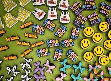 Positive Vibes Shoe Charms | Kindness, Good Vibes, Positivity