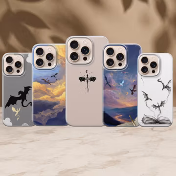 Fourth Wing Phone Case Dragon Cover for iPhone 17 Pro Max, 16e, 15, 14, 13 Samsung S26 Ultra, S25 FE, A57, A56, Pixel 10, 9