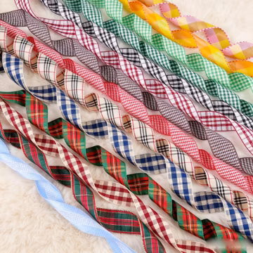 Multi Color Plaid Checkered Ribbon Shoelaces, Flat Wide Patterned Shoe Laces, Fashion Shoe Upgrade Accessory, Multiple Sizes Available