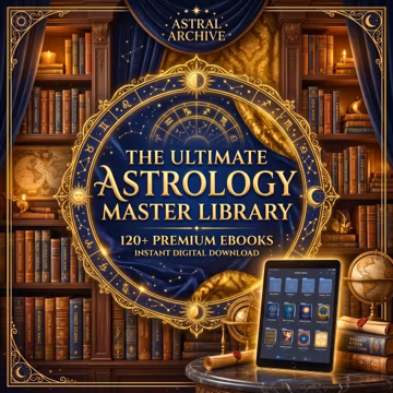 120+ Astrology Ebooks Digital Bundle | Complete Master Library | Zodiac Chart Reading, Astrologer Collection Instant Digital Download