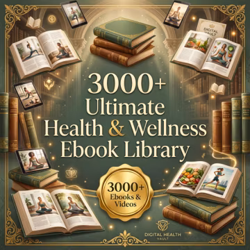 3000+ Ultimate Health and Wellness Ebook Library | Fitness and Nutrition Digital Bundle | Holistic Healing Archive | Instant Download Vault
